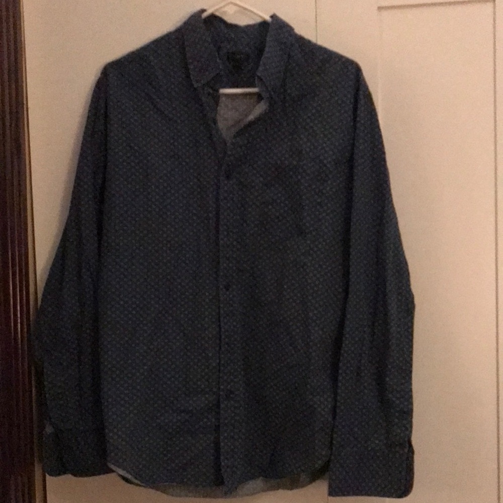 Men's J. Crew button-down, all cotton, perfect condition